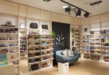 ontwerp schoenwinkel te Roeselare